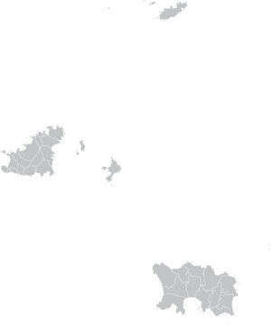 map ChannelIslands &ndash; Vector Map of Guernsey, Jersey, Sark, Alderney
