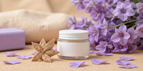 Lavender Mist & Warm Sand - A soothing blend of lavender mist purple and warm sand beige, ideal for serene
