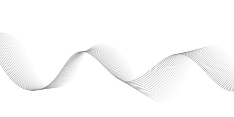 Abstract wave line for banner, wallpaper background with wave design.	