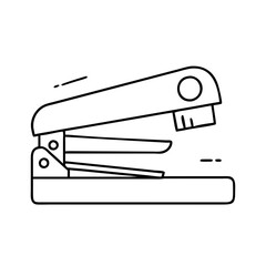 stapler icon, stapler vector illustration-simple illustration of stapler, perfect for stapler logos and icons