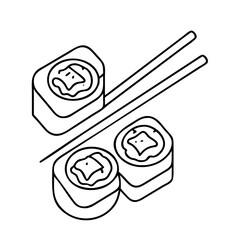 sushi icon, sushi vector illustration-simple illustration of sushi, perfect for sushi logos and icons