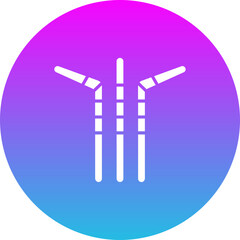 Plastic Straw Icon