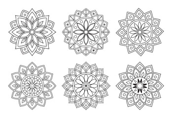 Detailed and stylish mandala bundle art illustrations, perfect for intricate and elegant designs.