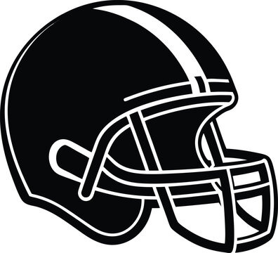 recommend clip art: Football Helmet Protection Game Sport Equipment, football helmet flat icon, Helmets black Clip art