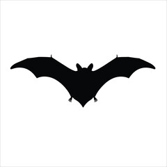Fototapeta premium Bat Silhouette Clipart, Flying Bat Silhouette, Halloween Bat Art, Bat Silhouette Vector, Vampire Bat Graphic, Bat Silhouette Design, Cute Bat Silhouette, Bat Silhouette Image, Bat Silhouette Drawing, 