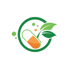 pharmacy logo related to medication and healthcare 