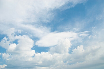 Obraz premium blue sky with clouds