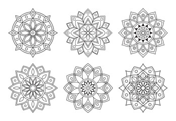 Detailed and stylish mandala bundle art illustrations, perfect for intricate and elegant designs.