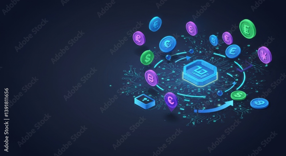 Poster global cryptocurrency exchange platform: secure and instant digital currency transactions