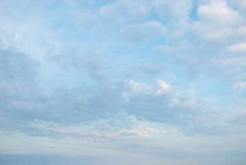 Obraz premium Beautiful sky with clouds