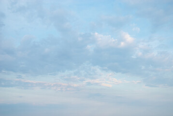 Fototapeta premium Beautiful sky with clouds