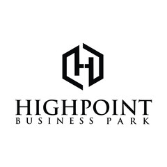 full color gradient letter initial logo with white background