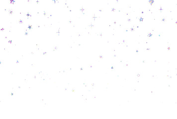 背景素材_ホログラム_星