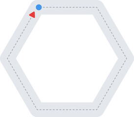 Tracing Shapes Line Worksheet Activity