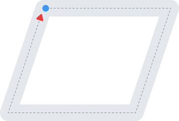 Tracing Shapes Line Worksheet Activity