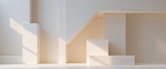 Abstract geometric shapes background design