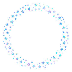 ホログラム_フレーム_星_輪