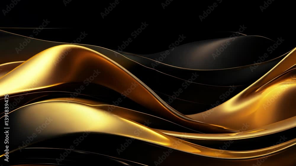 Poster current 3d digital sound waves or data transfer process. abstract concept of big data analysis, arti