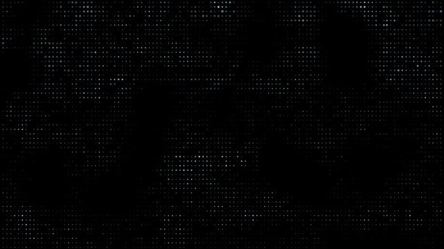 Abstract pixels motion. Techology science background. Dynamic fluid flow. Halftone gradient.