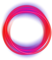 Rainbow Glowing Circle