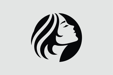 Floral and Line Art Woman Logo Bundle.