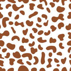Leopard print pattern animal seamless. Brown Leopard skin abstract for printing, cutting, home decorate and more.