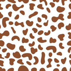 Leopard print pattern animal seamless. Brown Leopard skin abstract for printing, cutting, home decorate and more.