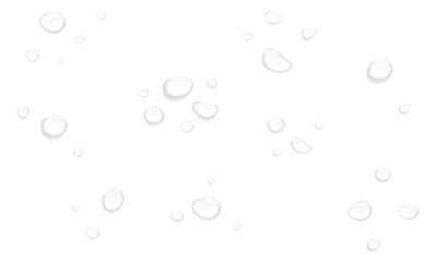 Realistic water drops. PNG drops, condensation on the window, transparent water drop. Abstract water drops, bubbles on transparent background, digital liquid design, Stock royalty free.