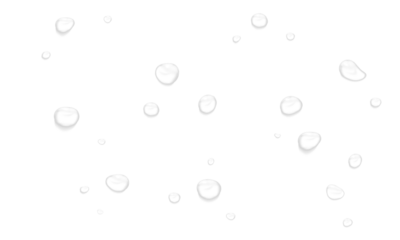 Realistic water drops. PNG drops, condensation on the window, transparent water drop. Abstract water drops, bubbles on transparent background, digital liquid design, Stock royalty free.