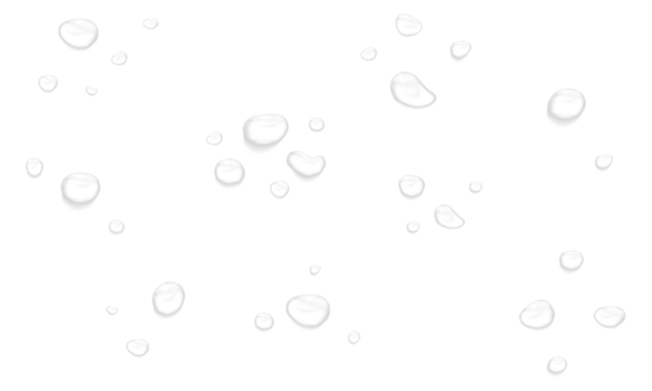 Realistic water drops. PNG drops, condensation on the window, transparent water drop. Abstract water drops, bubbles on transparent background, digital liquid design, Stock royalty free.