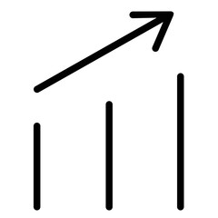 Analysis Growth Profit Line Icon