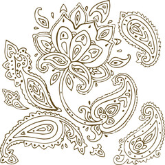 Beautiful Mandala Art and Vector Mandala Design Image.