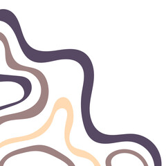 Fototapeta premium Corner Topography Pattern