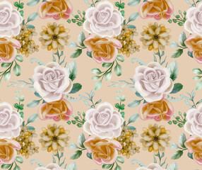 This girls&rsquo; fabric design features a cheerful and delicate blend of pastel colors with playful motifs such as florals, polka dots, butterflies, and hearts. 