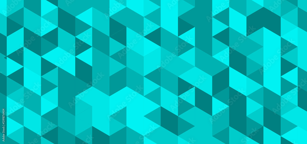 Poster abstract colorful seamless geometric pattern polygon mosaic vector background illustration. modern g