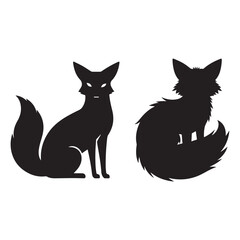 black cat silhouette