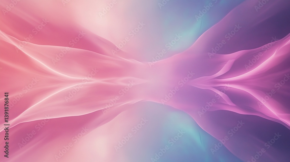 Poster colorful reflections create a mesmerizing background design