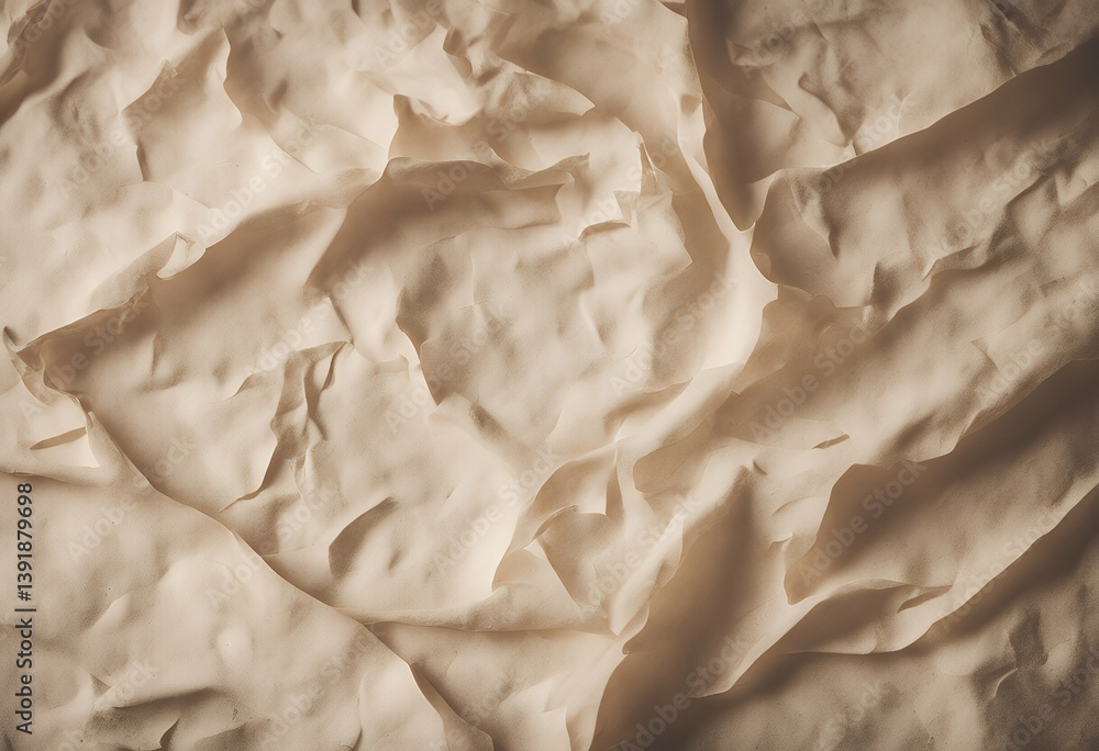 Poster beige vintage surface background crumpled old backdrop grunge paper white texture macro structure ca