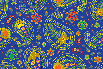 Paisley Seamless pattern