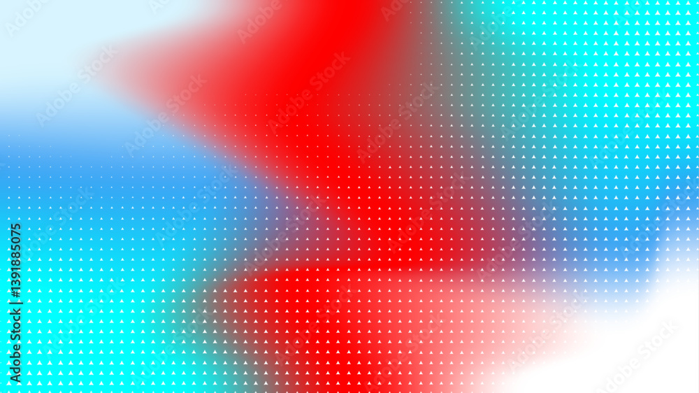 Aufkleber abstract blue and pink gradient mesh background with halftone pattern. modern background for technol