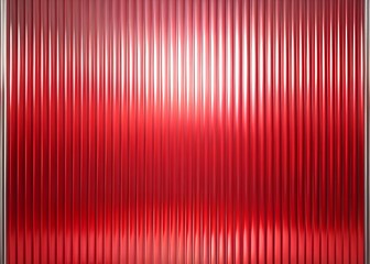 red ribbed glass. Vector ribbed glass texture background. Mesh gradient. acrylic ribbed bath surface. Reeded glass background semitransparent overlay. Bath wall window