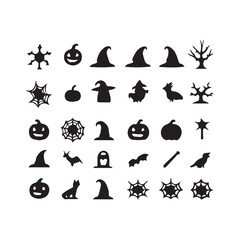 Naklejka premium winter icons set