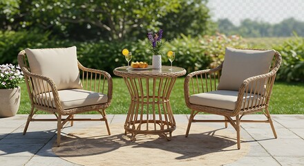 Summer's Gentle Embrace AI Generated