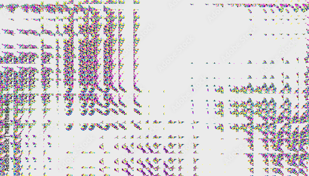 Poster glitch noise static television vfx. visual video effects stripes background, crt tv screen no signal