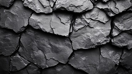 Cracked stone texture abstract surface digital art monochrome environment close-up viewpoint