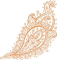 Beautiful Mandala Art and Vector Mandala Design Image.