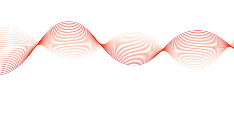 pink ribbon isolated on white' Vector abstract background with dynamic orange waves, lines and particles.