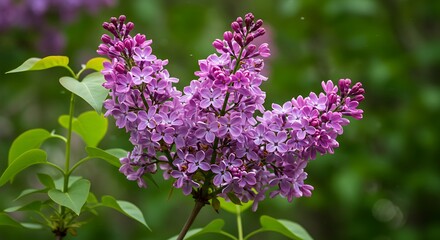 Obraz premium Lilac Whisper AI Generated