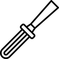 Chisel Icon Vector Element