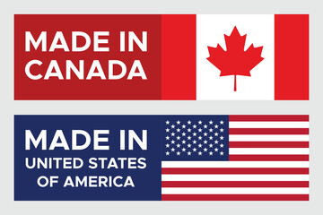 National Design Featuring the USA and Canada Identity